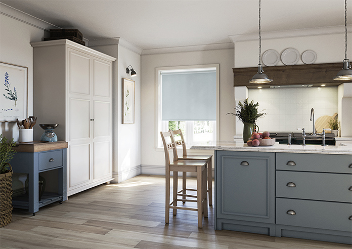Amalfi, Tropical Blue - Twist&Fit Roller Blind - Image 7